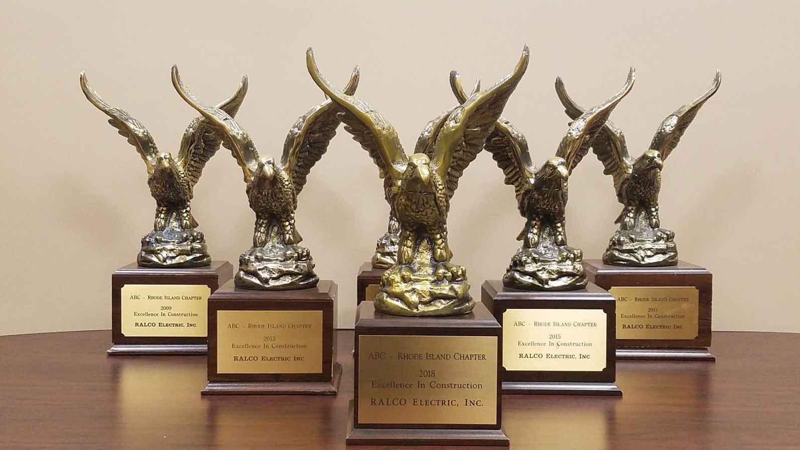 Eagle-Awards-fr-Safety We have won ten ABC Eagle Awards for Excellence in Construction